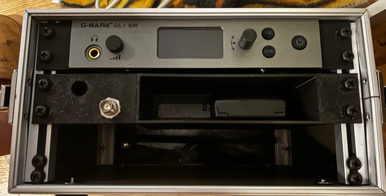 Kieszeń rack 9,5″ do hard case